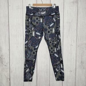 Constantly Varied Gear CVG XL Sugar Skull Leggings Day of the Dead Halloween